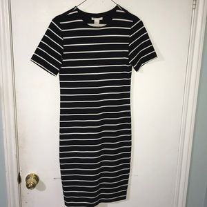 H&M Basic Striped Dress